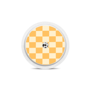 Capteur Freestyle Libre 2+ / Select - Stickers Damier