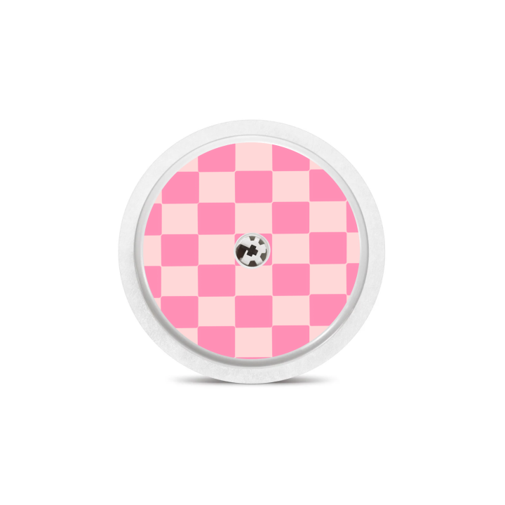 Capteur Freestyle Libre 2+ / Select - Stickers Damier
