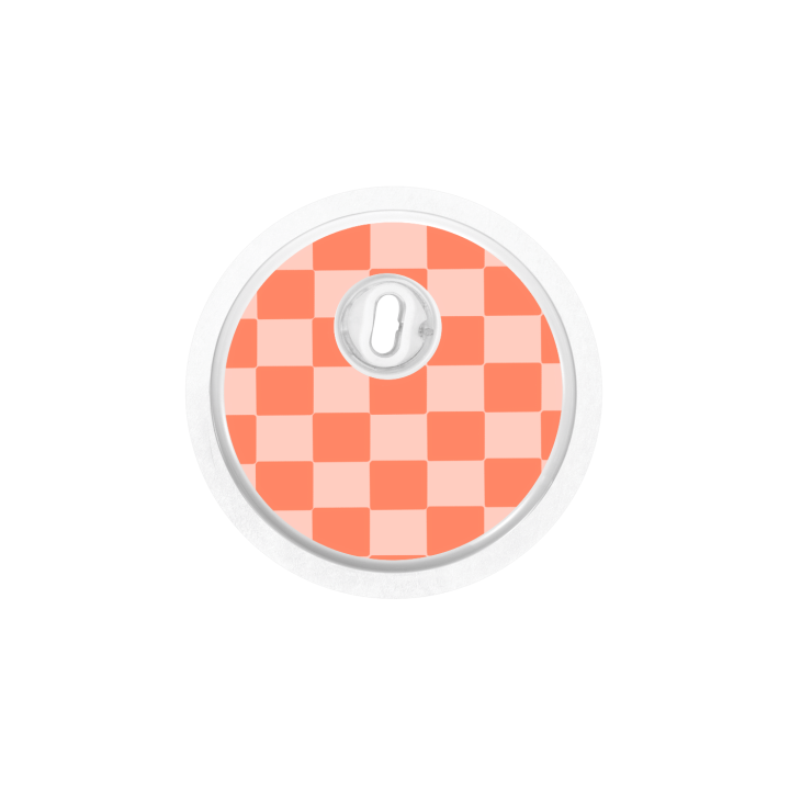 Capteur Freestyle Libre 3 - Stickers Damier