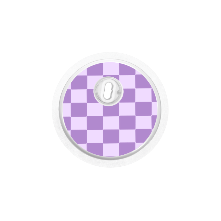 Capteur Freestyle Libre 3 - Stickers Damier