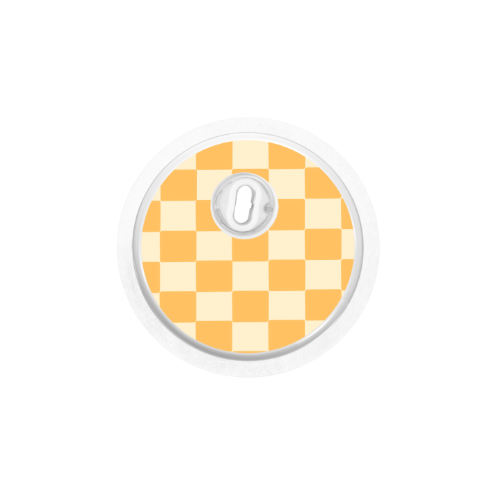 Capteur Freestyle Libre 3 - Stickers Damier