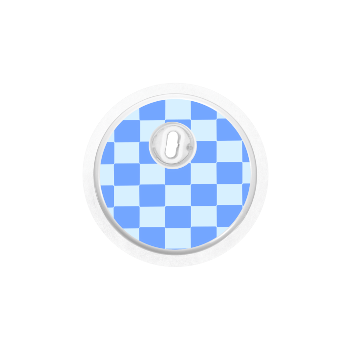 Capteur Freestyle Libre 3 - Stickers Damier
