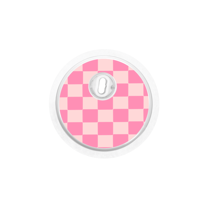 Capteur Freestyle Libre 3 - Stickers Damier