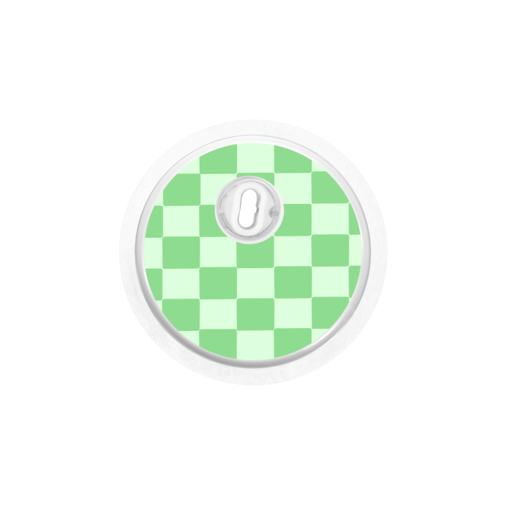 Capteur Freestyle Libre 3 - Stickers Damier