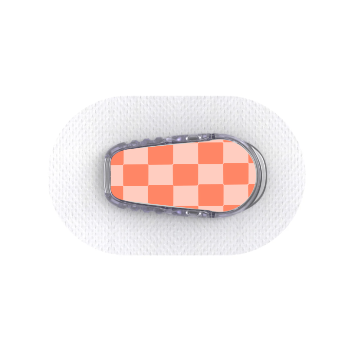 Capteur Dexcom G6 - Stickers Damier