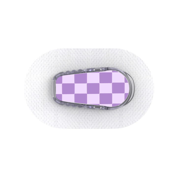 Capteur Dexcom G6 - Stickers Damier