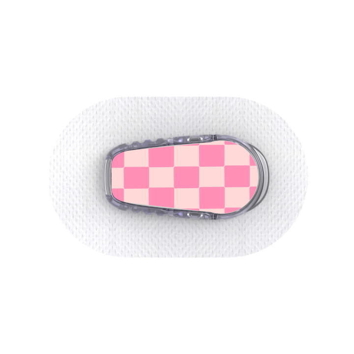 Capteur Dexcom G6 - Stickers Damier