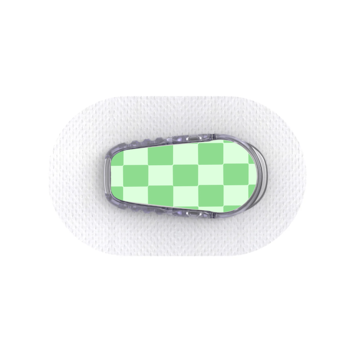 Capteur Dexcom G6 - Stickers Damier
