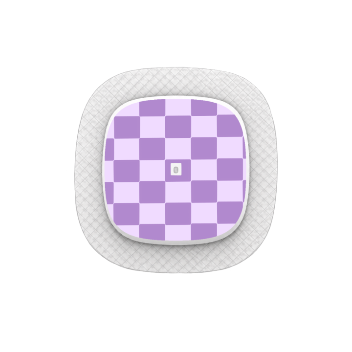 Capteur Medtronic Simplera Sync - Stickers Damier