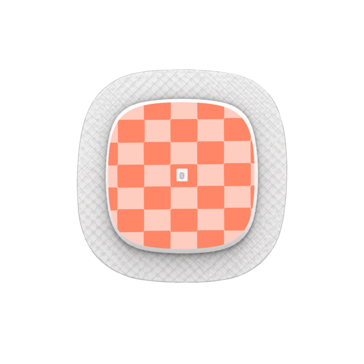Capteur Medtronic Simplera Sync - Stickers Damier