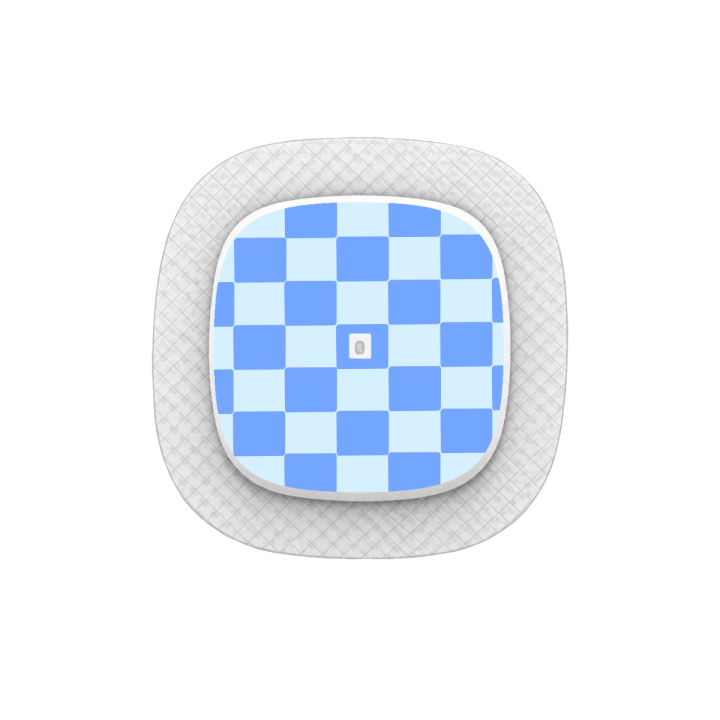 Capteur Medtronic Simplera Sync - Stickers Damier