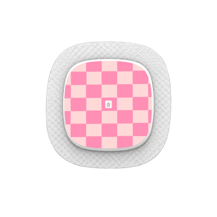 Capteur Medtronic Simplera Sync - Stickers Damier