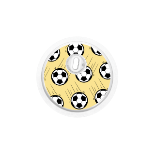 Capteur Freestyle Libre 3 - Stickers Football