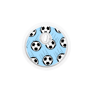 Capteur Freestyle Libre 3 - Stickers Football