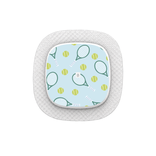 Capteur Medtronic Simplera Sync - Stickers Tennis