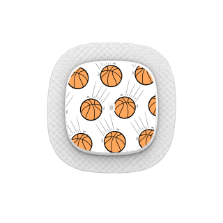 Capteur Medtronic Simplera Sync - Stickers Basketball