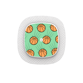 Capteur Medtronic Simplera Sync - Stickers Basketball