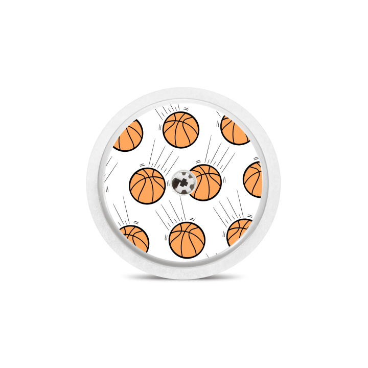Capteur Freestyle Libre 2+ / Select - Stickers Basketball