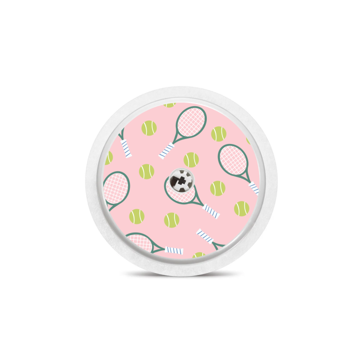 Capteur Freestyle Libre 2+ / Select - Stickers Tennis