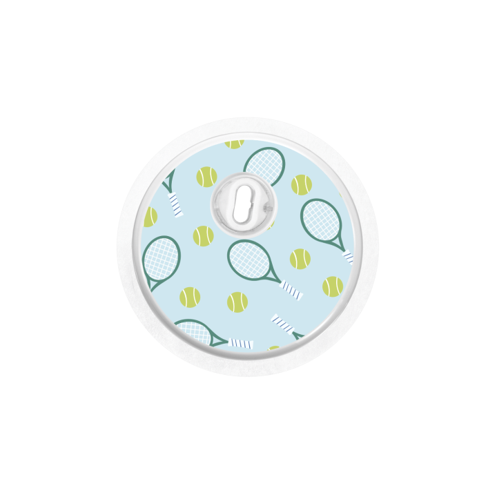 Capteur Freestyle Libre 3 - Stickers Tennis
