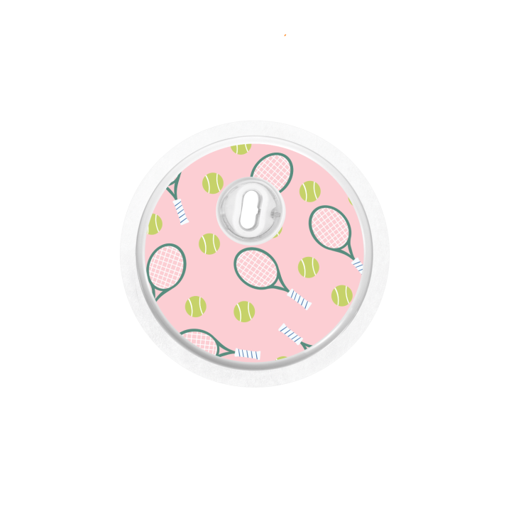 Capteur Freestyle Libre 3 - Stickers Tennis