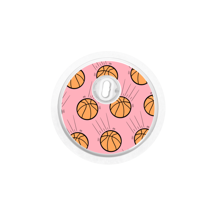 Capteur Freestyle Libre 3 - Stickers Basketball
