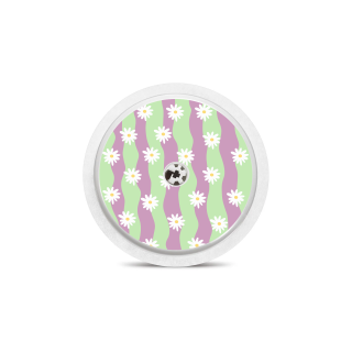 Sticker Freestyle Libre 2 - Vagues Marguerites | Pancre'Art