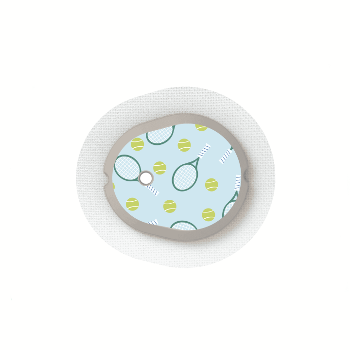 Capteur Dexcom G7 / One+ - Stickers Tennis