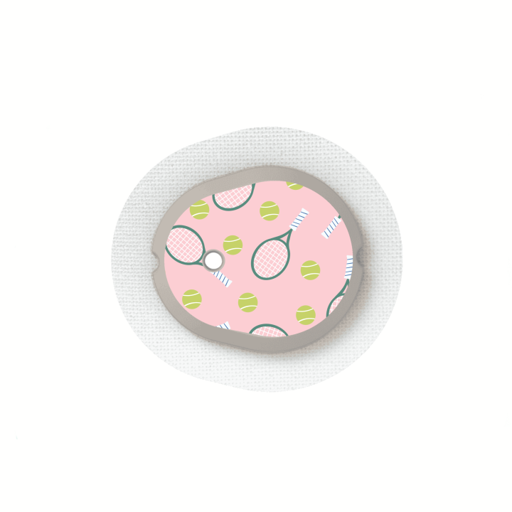 Capteur Dexcom G7 / One+ - Stickers Tennis