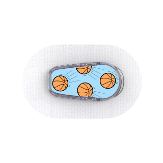 Capteur Dexcom G6 - Stickers Basketball