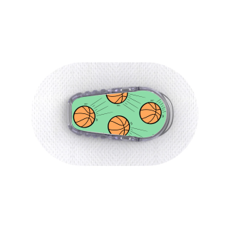 Capteur Dexcom G6 - Stickers Basketball