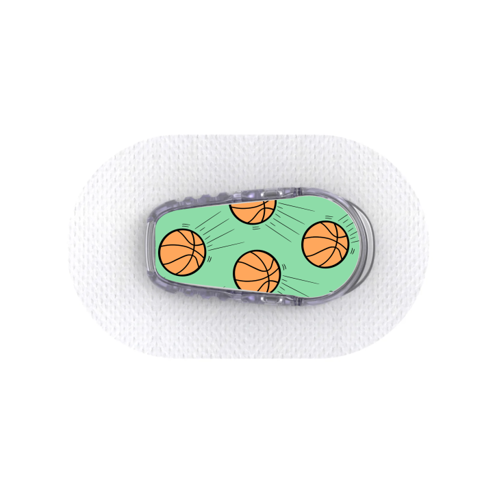 Capteur Dexcom G6 - Stickers Basketball