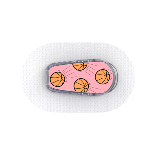 Capteur Dexcom G6 - Stickers Basketball