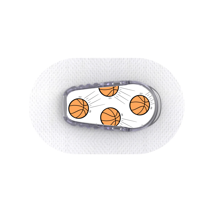 Capteur Dexcom G6 - Stickers Basketball