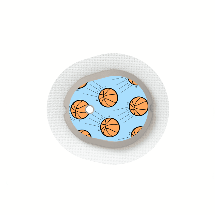 Capteur Dexcom G7 / One+ - Stickers Basketball