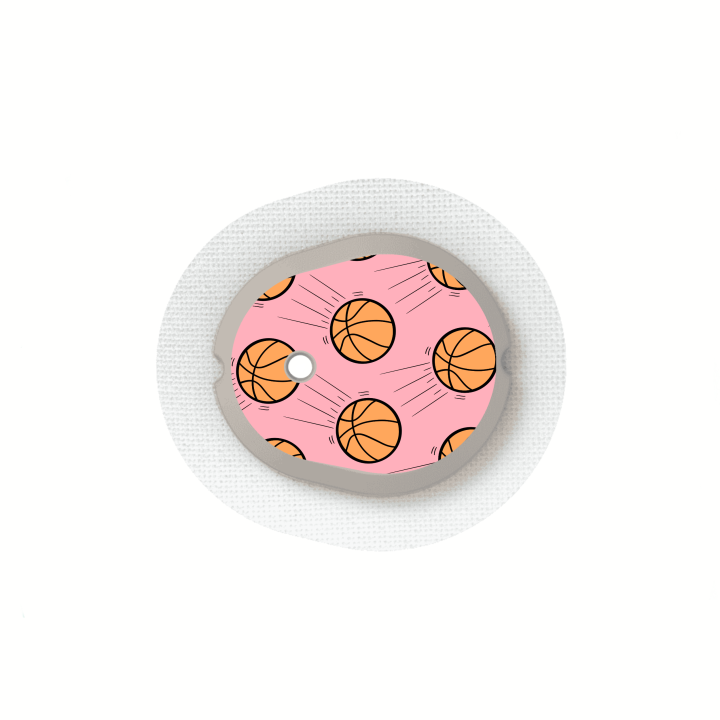 Capteur Dexcom G7 / One+ - Stickers Basketball