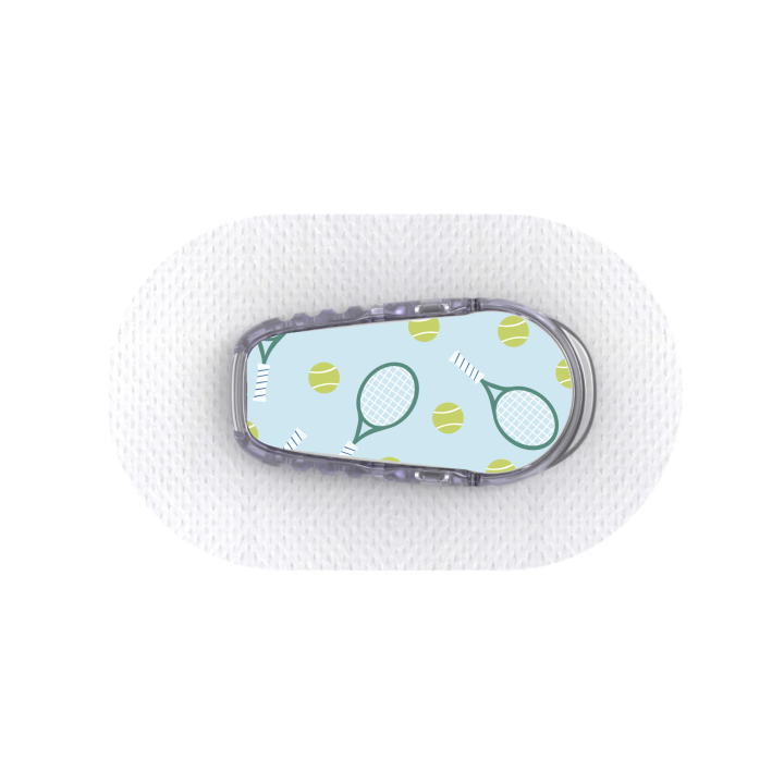 Capteur Dexcom G6 - Stickers Tennis