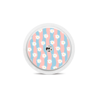 Sticker Freestyle Libre 2 - Vagues Marguerites | Pancre'Art