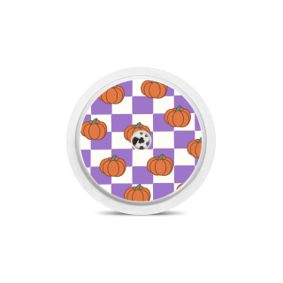 Capteur Freestyle Libre 2+ / Select - Stickers Citrouilles