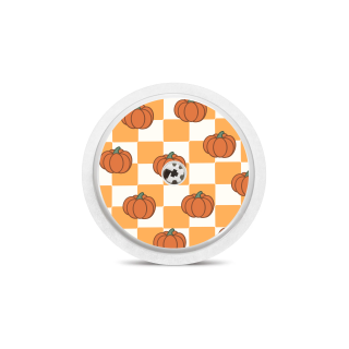 Capteur Freestyle Libre 2+ / Select - Stickers Citrouilles