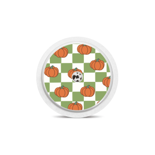 Capteur Freestyle Libre 2+ / Select - Stickers Citrouilles