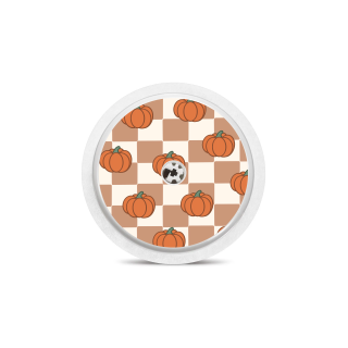 Capteur Freestyle Libre 2+ / Select - Stickers Citrouilles