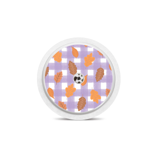 Capteur Freestyle Libre 2+ / Select - Stickers Feuilles d'automne