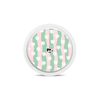 Sticker Freestyle Libre 2 - Vagues Marguerites | Pancre'Art