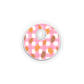 Capteur Freestyle Libre 3 - Stickers Feuilles d'automne