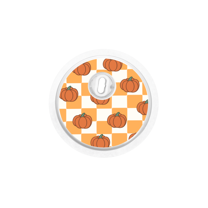 Capteur Freestyle Libre 3 - Stickers Citrouilles