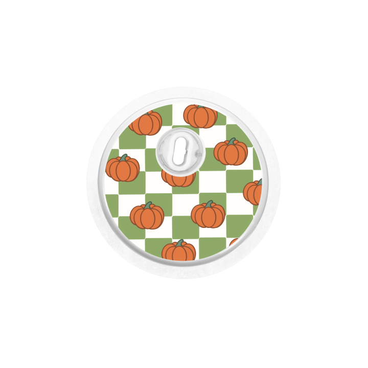 Capteur Freestyle Libre 3 - Stickers Citrouilles