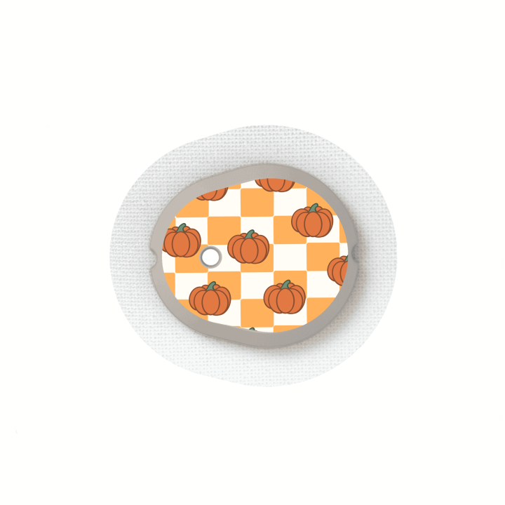 Capteur Dexcom G7 / One+ - Stickers Citrouilles