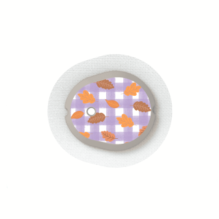 Capteur Dexcom G7 / One+ - Stickers Feuilles d'automne