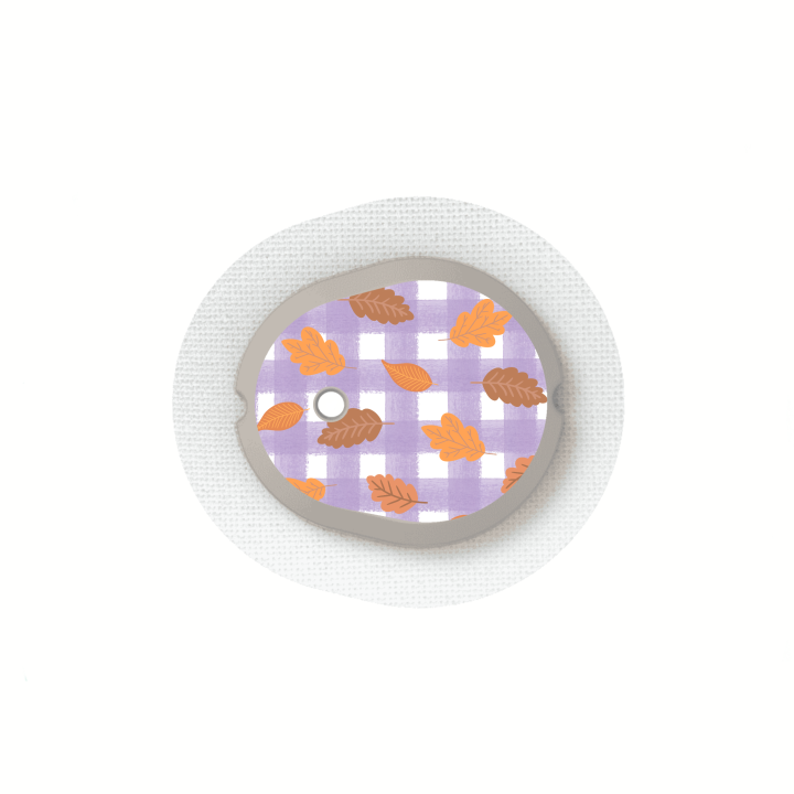 Capteur Dexcom G7 / One+ - Stickers Feuilles d'automne